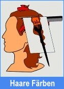 Haare f&auml;rben