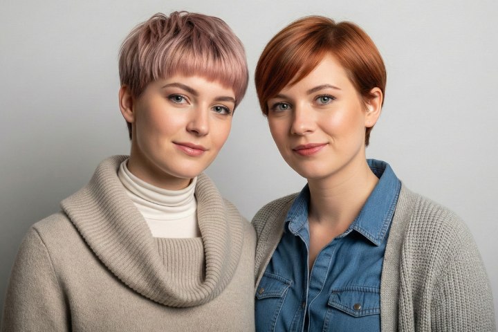 Frisuren f&uuml;r kurzes Haar