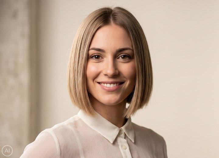 Frisur f&uuml;r feines Haar