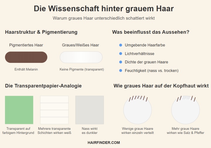 Die Wissenschaft hinter grauem Haar